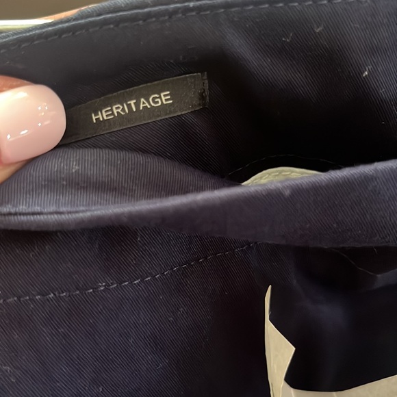 Talbots navy heritage size zip pants. Size 8 - Picture 6 of 7